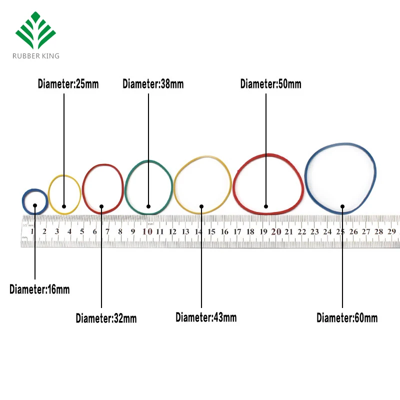 Custom Wholesale Rubber Bands - Colorful, High-Quality, 38mm Diameter 7