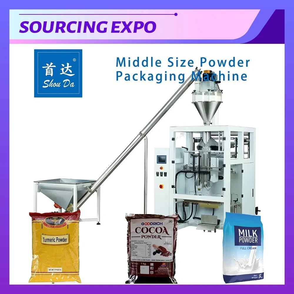 Easy to Operateautomatic Pouch Packing Machine Covered with Imported Anti-static Film Powder 6