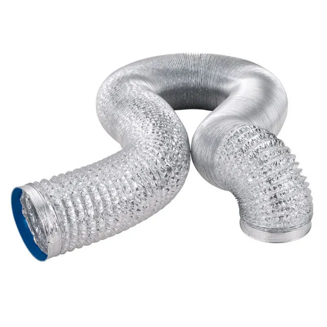 Aluminum Flexible Duct Factory Wall Mounted Installation 5
