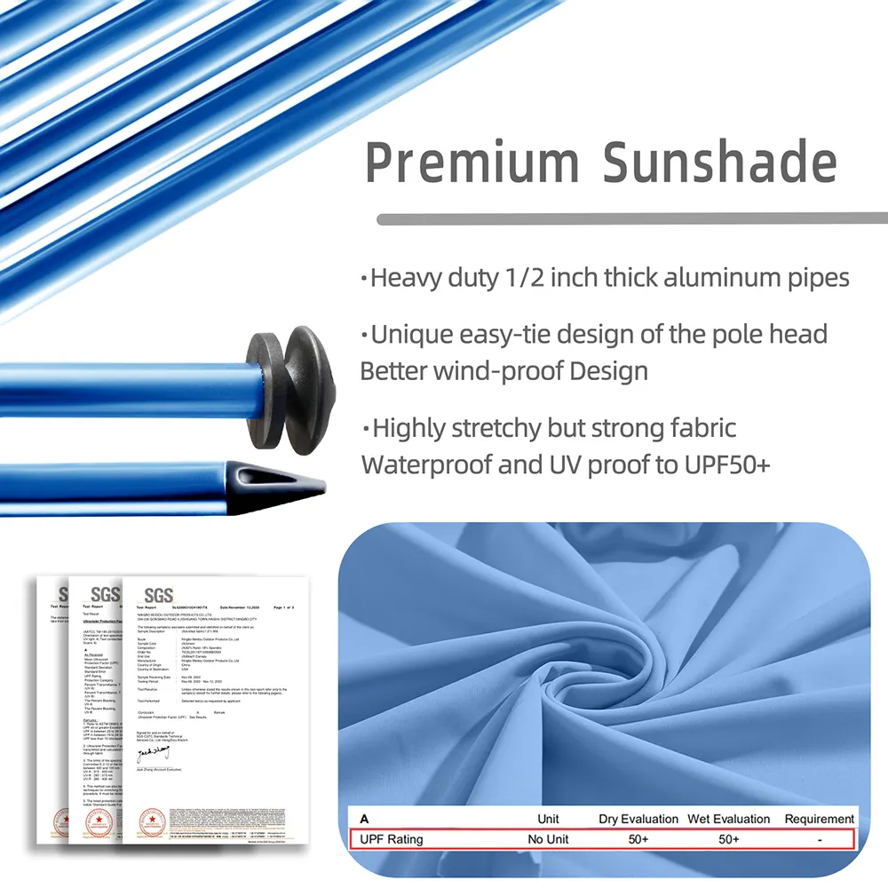 Buypop Up Beach Shade 1500-2000 Mm 1500-2000 Mm 4