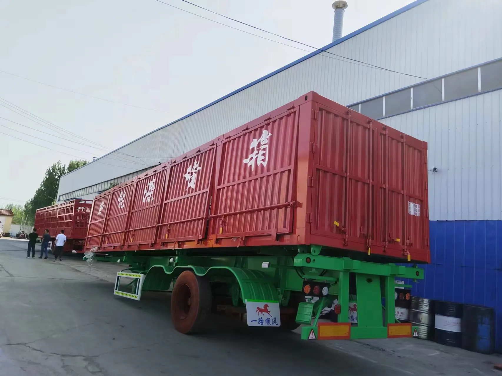 KDZG Trailer Truck Semi-trailer FUWAManufacturers 3