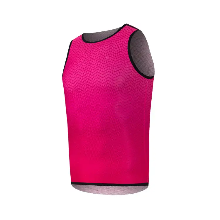 Custom Heat Seal Running Singlet Lightweight Marathon Tank Top Breathable Workout Sleeveless Vest Kids Running Shirt 1