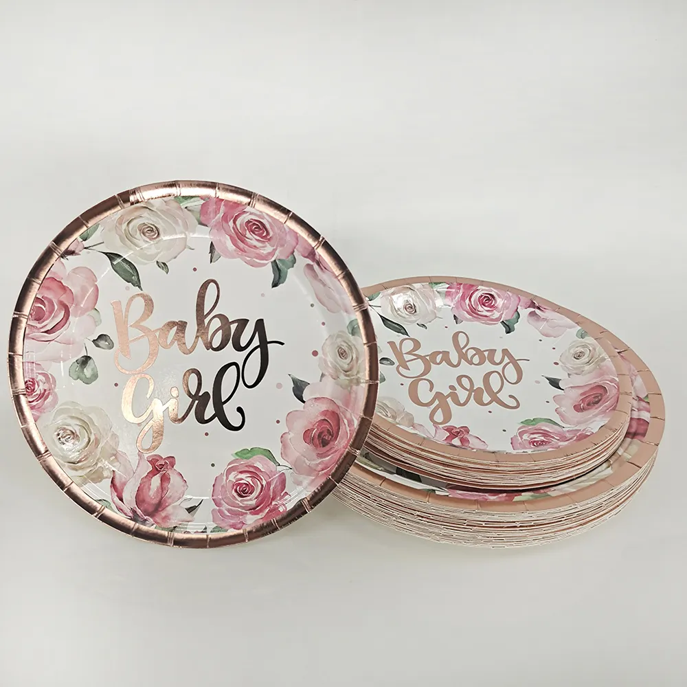 Personalize Paper Plates 300g Coated Paper Printing Wholesale - Xiangsheng 4