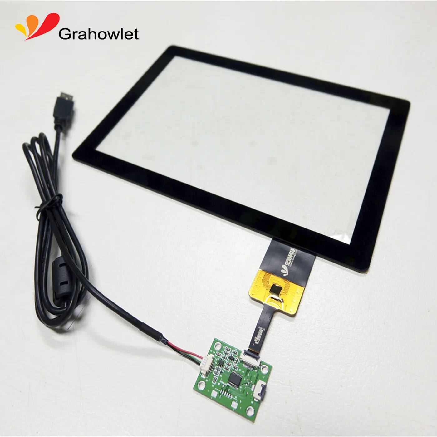Hx1011701 Multitouch 10.1 Inch Capacitive Touch Panel With iic To Usb Bridge Board 1