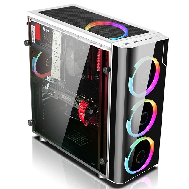 Plexiglass Matx Itx Cpu Custom Gaming Computer Cases & Towers For Gamer Pc 1