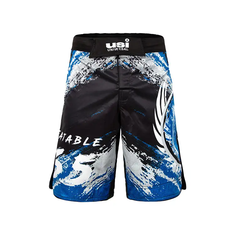 Cló Sublimation Saincheaptha Bjj Jiu Jitsu Grappling Shorts Bjj Éadaí Mens An comhrac in Gear Mma Shorts 1