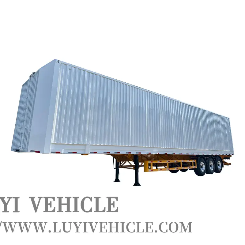 Semi-remorque de conteneur de 40 pieds 110 cubes | Luyi 1