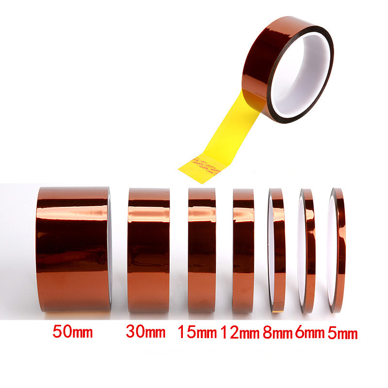 Cinta de poliimida resistente al calor con dedo dorado Pi, fabricada en China, para protección de placas de circuitos.1741789878027304 4