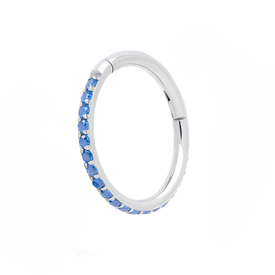 New Arrival Eternal Metal Astm F136 Titanium Hinged Segment Clicker Gold Nose Ring Piercing Ear Tragus1 1