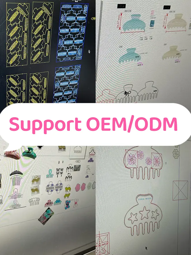 Wide Tooth Combs Accept ODM OEM - - Dowell-1 7
