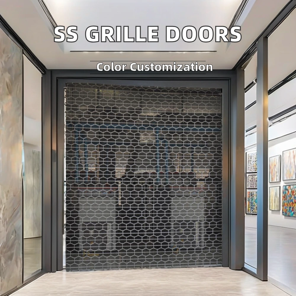 304SS Commercial Steel Security Door & Gates 1