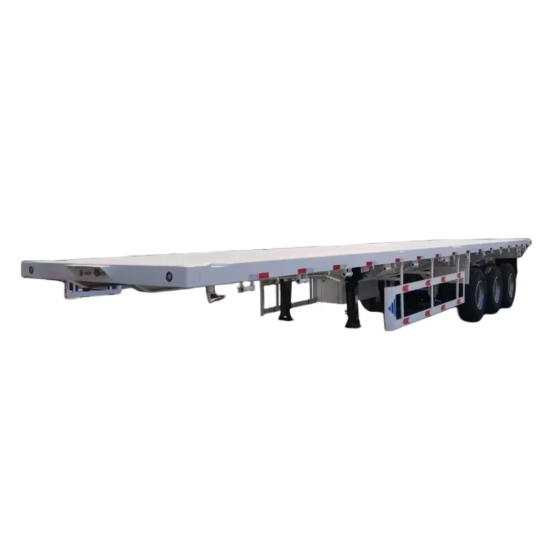 New Brand 3 Axles Container Semi-trailer Trucks For Sale 1