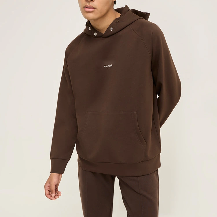 Factory Direct High Quality Custom Heavy Weight Hoodie 100% Cotton 400gsm Hoodie 1