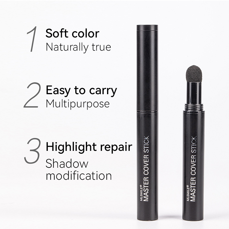 Label Pribadi Profesional Hapas Batas Harisan Kontur Bayangan Bubuk Bertambah Keringat Root Touch Up Stick Garis Rambut Tongkat 5