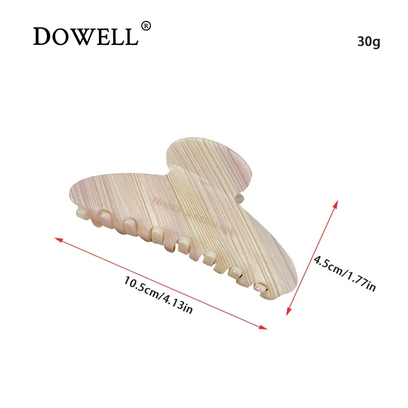 Tail Combs Acetate Hair Claw Clip by Dowell 3