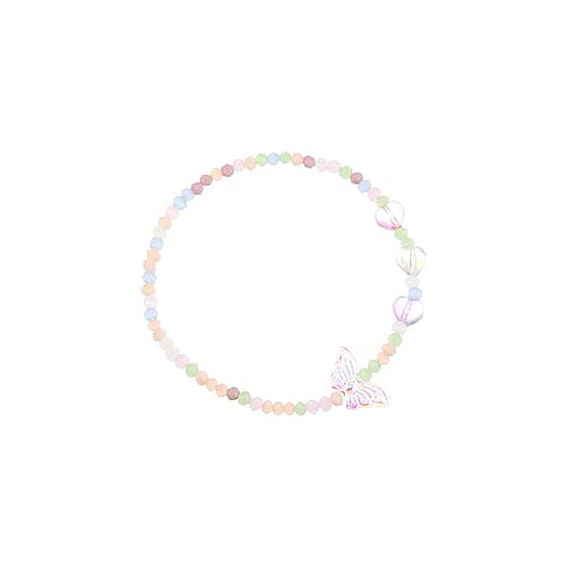 Wholesale Of New Colored Butterfly Crystal Beaded Bracelets For Women's Bracelets 1