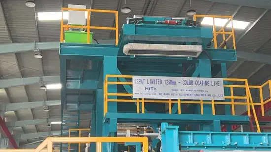 Color Coating Line Galvanized Steel Coil Cold Roll Steel Aluminum - Polyvinylidene Fluoride Coating Line and Color Painting Line 1