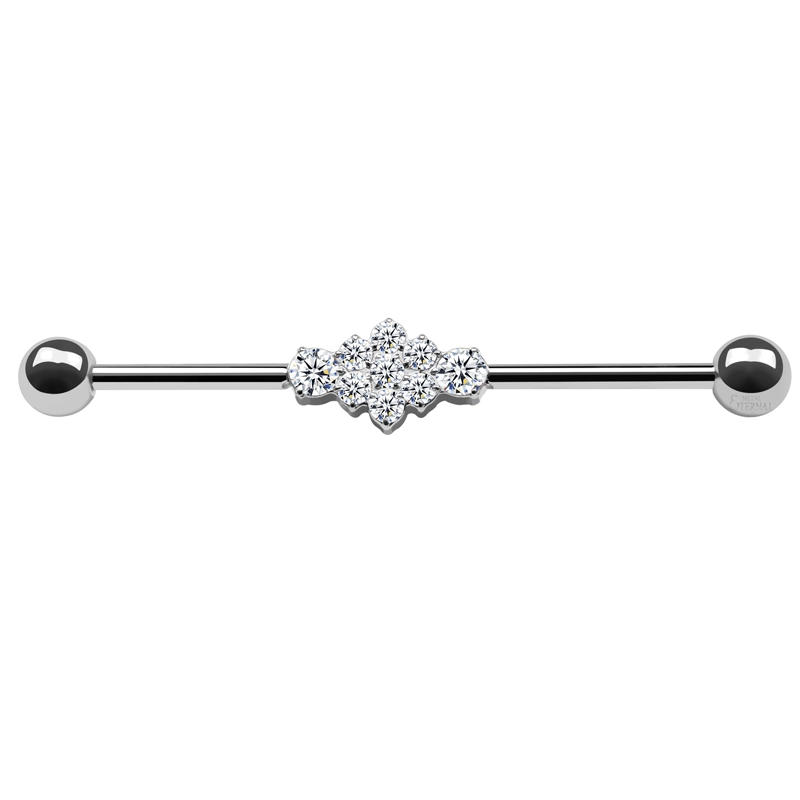 Eternal Metal Astm F136 Titanium Internally Threaded Cnc Piercing Earings Titanium 1