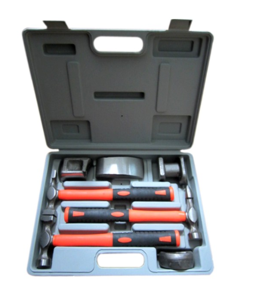 7kpl Auto Body Panel Repair Tool Hammer Kit 1