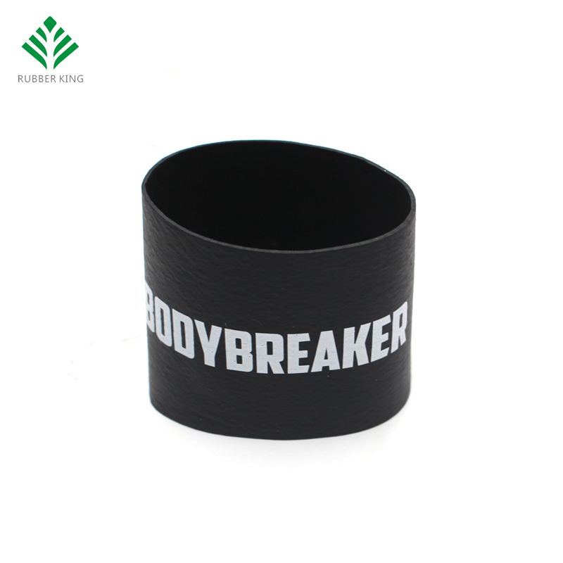 Personalized Logo Recycled Rubber Band Bracelet 5