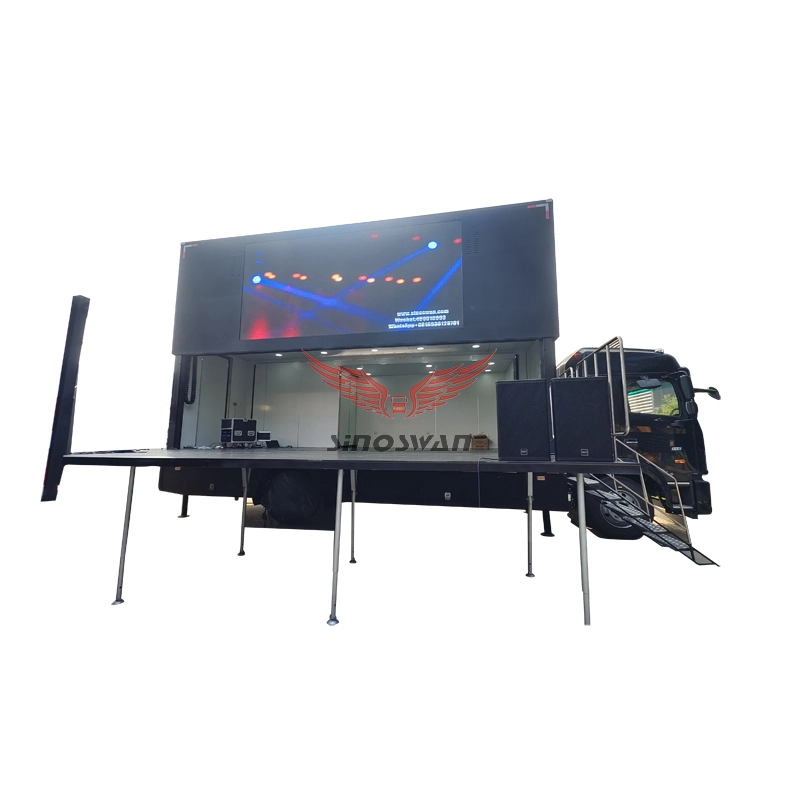 Outdoor LED Mobile Truck Stage Display - Sinnoswan Sr60 Truck Display 1