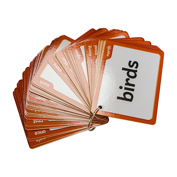 Eco-friendly Kid Flash Cards Memory Matching Custom Printing 1