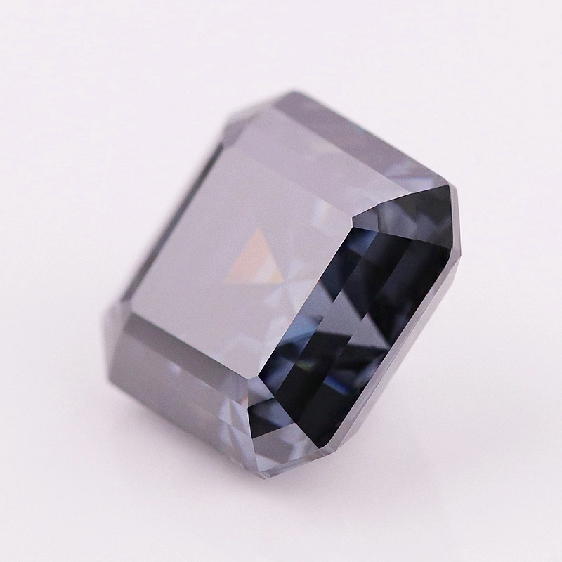 Wholesale Black Asscher Cut Clear Moissanite Diamond 1