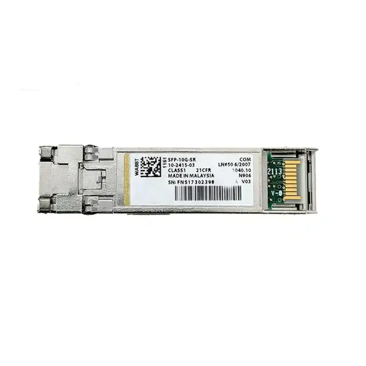 وحدة بصرية SFP-10G-LR-M0 02311TFY SFP+-10G - وحدة الوضع الفردي (1310 نانومتر، 10 كم، LC) للأجهزة 1