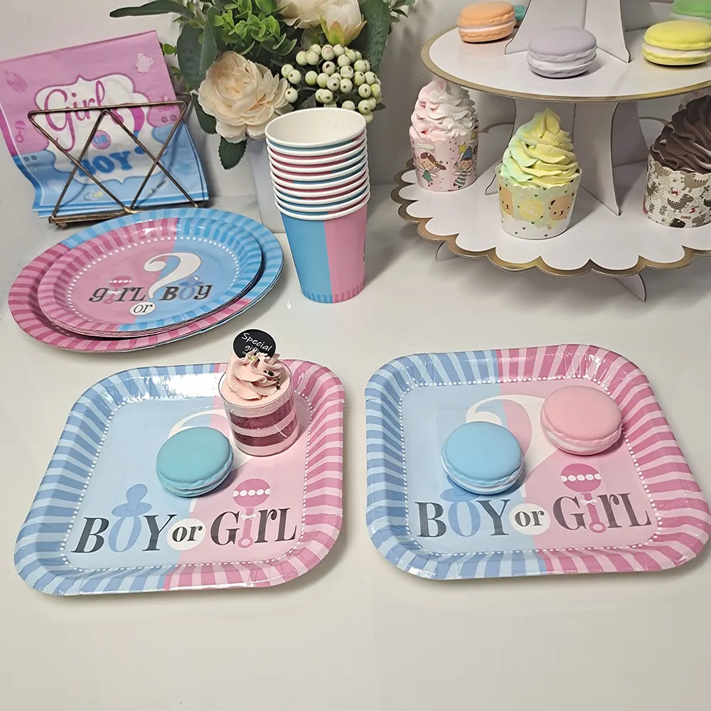 Printed Party Plates XiangSheng by Xiangsheng 7