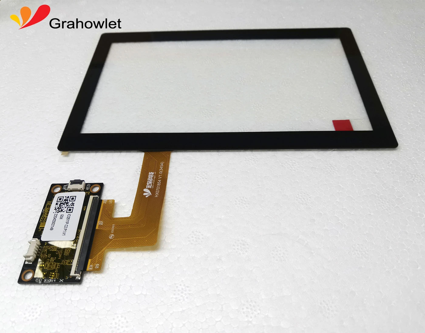 2022 New Product 7 Inch Capacitive Touch Panel With Usb Controller Board Industrial Smart Home Car Educated Medical Screen 1