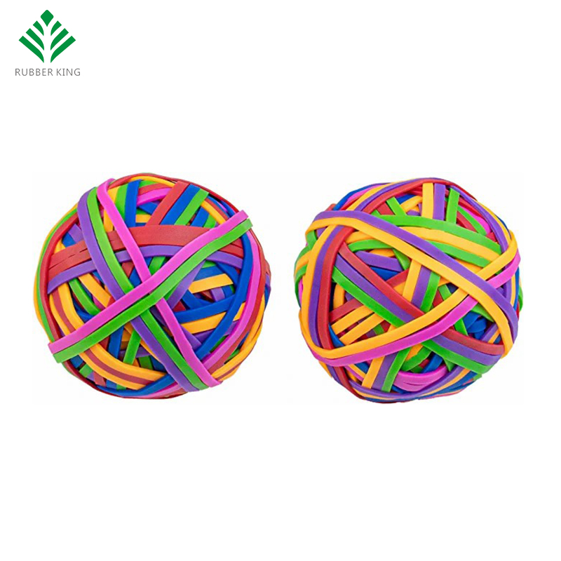 Natural Rubber Band Ball - Chromatic Multiscale - Unbreakable - Custom Packaging 1