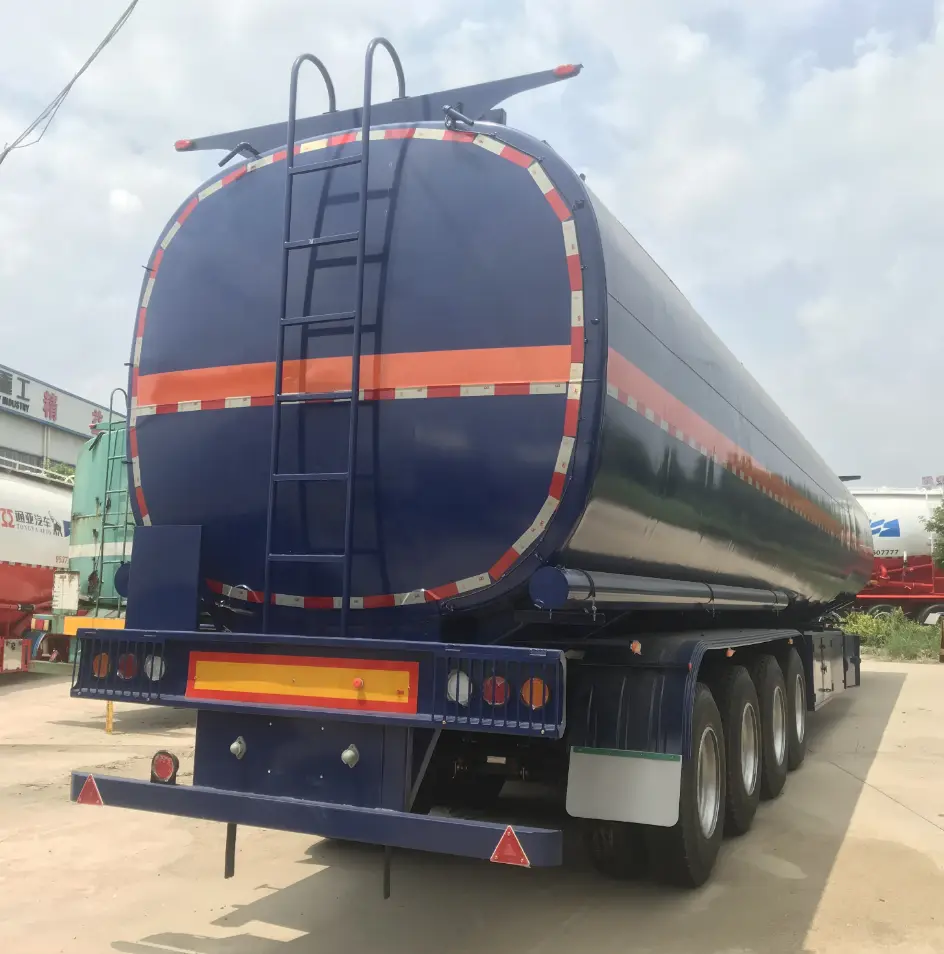 Small Fuel Tank Trailer Oil Tanker Semi Trailer - - KDZG Trailer Truck 4