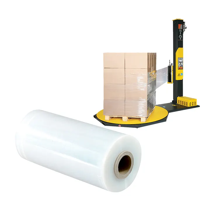 الجملة شفافة LDPE تمتد الفيلم لاستخدام آلة التعبئة والتغليف 7