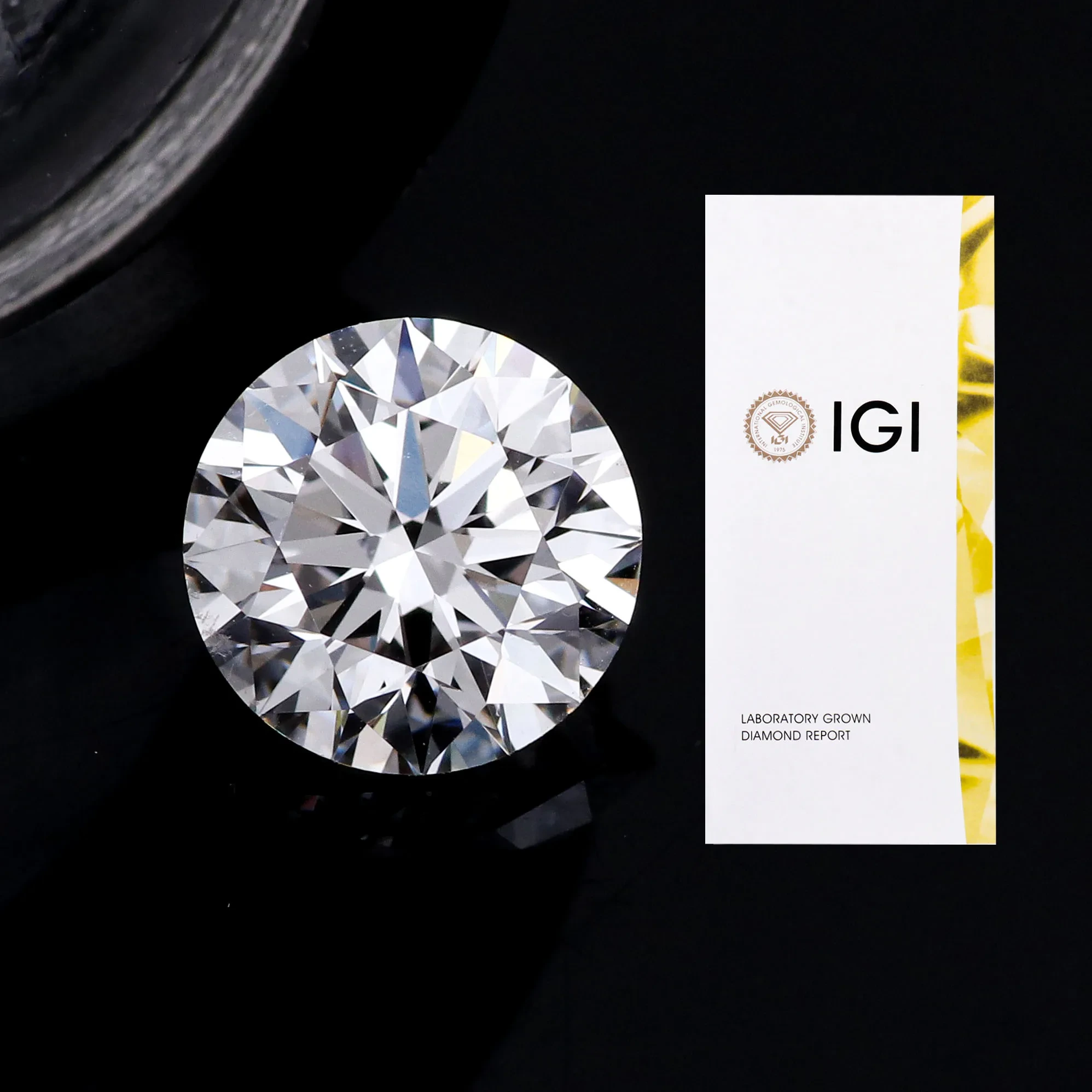 Provence Gem Round Brilliant Cvd 1ct 2ct 3ct 4ct 5ct DEF VVS-VS Igi Certified Wholesale Lab Grown Loose Diamond Jewelry 1