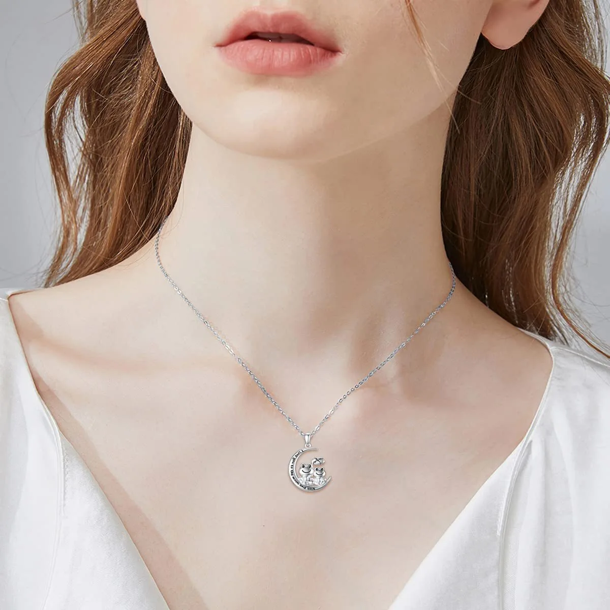 Hot Selling Stainless Steel Jewelry Frog Fox Pendant Diy Accessories Children's Necklace 1