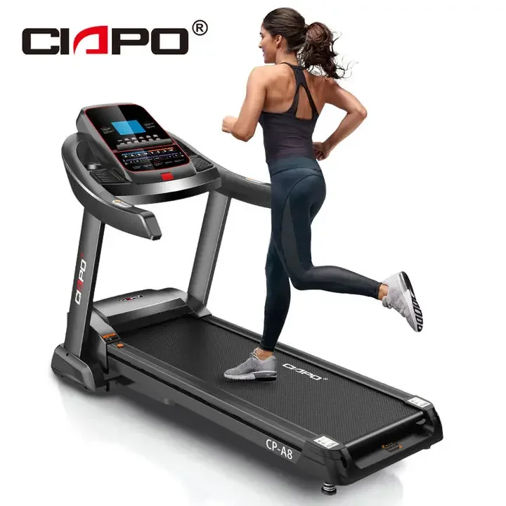 CIAPO A8ホット販売多機能トレッドミル屋内ジムホームフィットネスランニング機器電気トレッドミル 1
