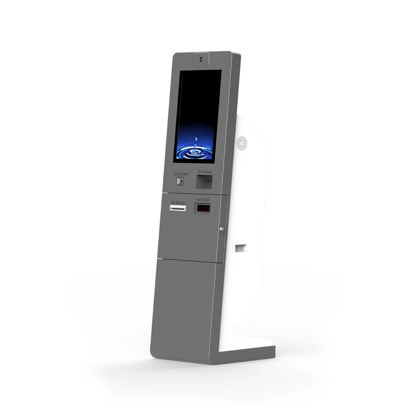 Outdoor Self Service Parking Washing Machine Centralised Kiosk Payment System Kiosk With Voucher Printer Ticket Machines 1