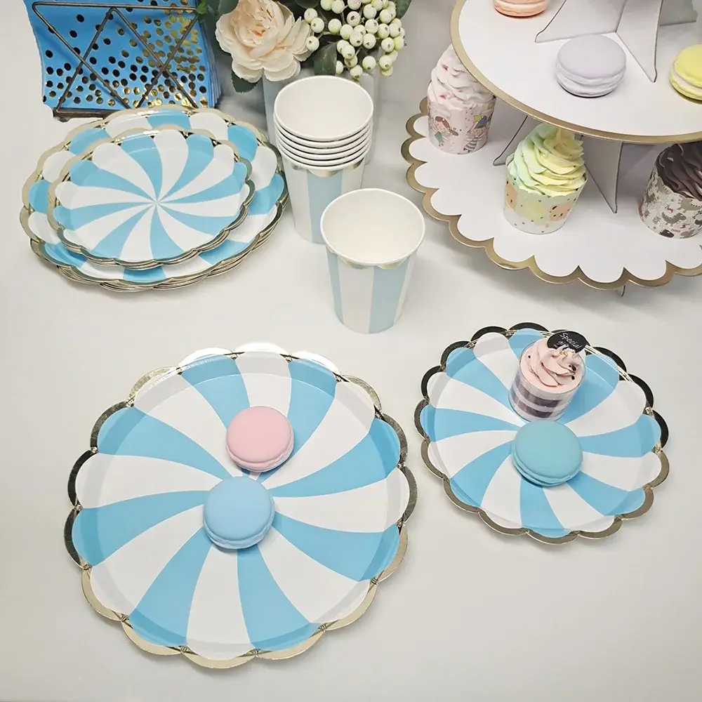 Cheap Custom Paper Plates 300g Coated Paper Printing - - Xiangsheng 7
