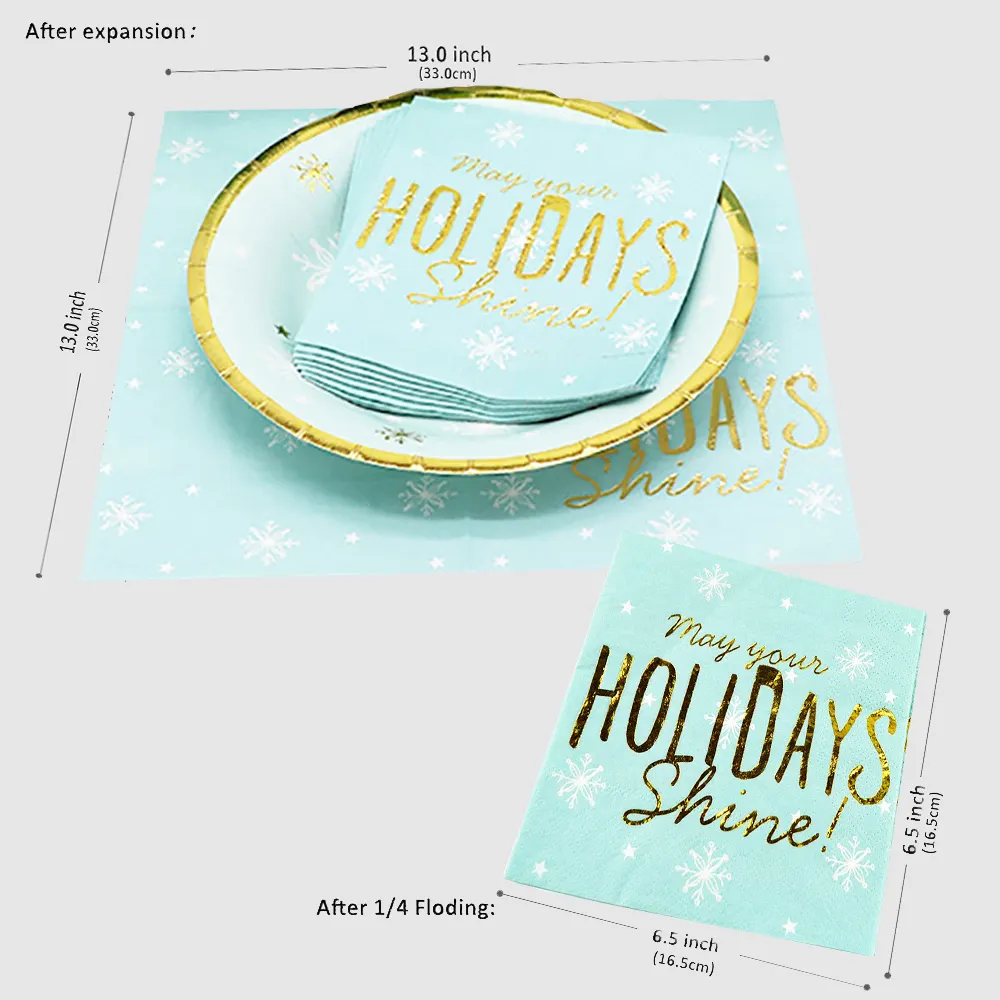 Custom Dinner Napkins 18GSM - - Xiangsheng 5