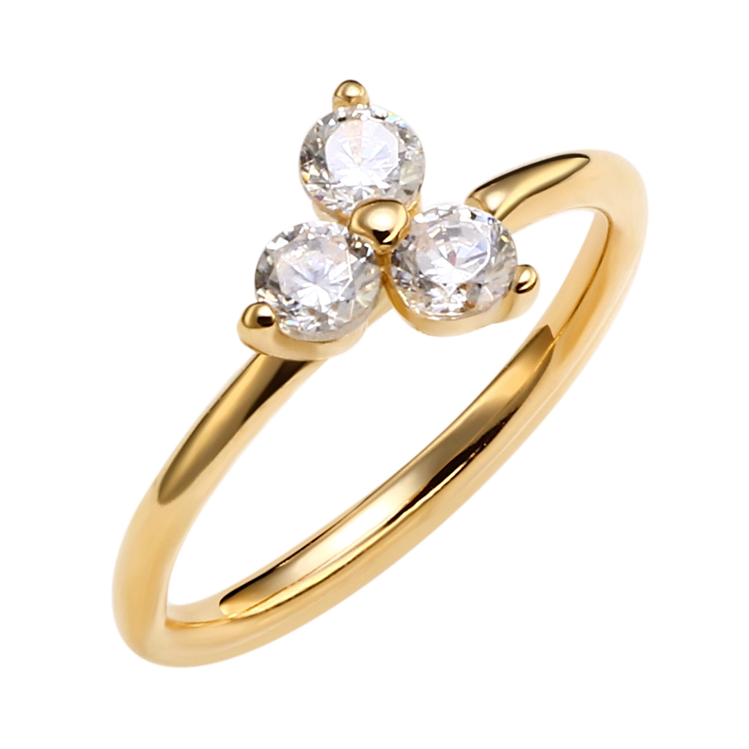 Eternal Metal 14k Solid Gold Seamless Piercing Nose Piercing Ring Cartilage Jewelry Labret Helix Bodi Pierc 1