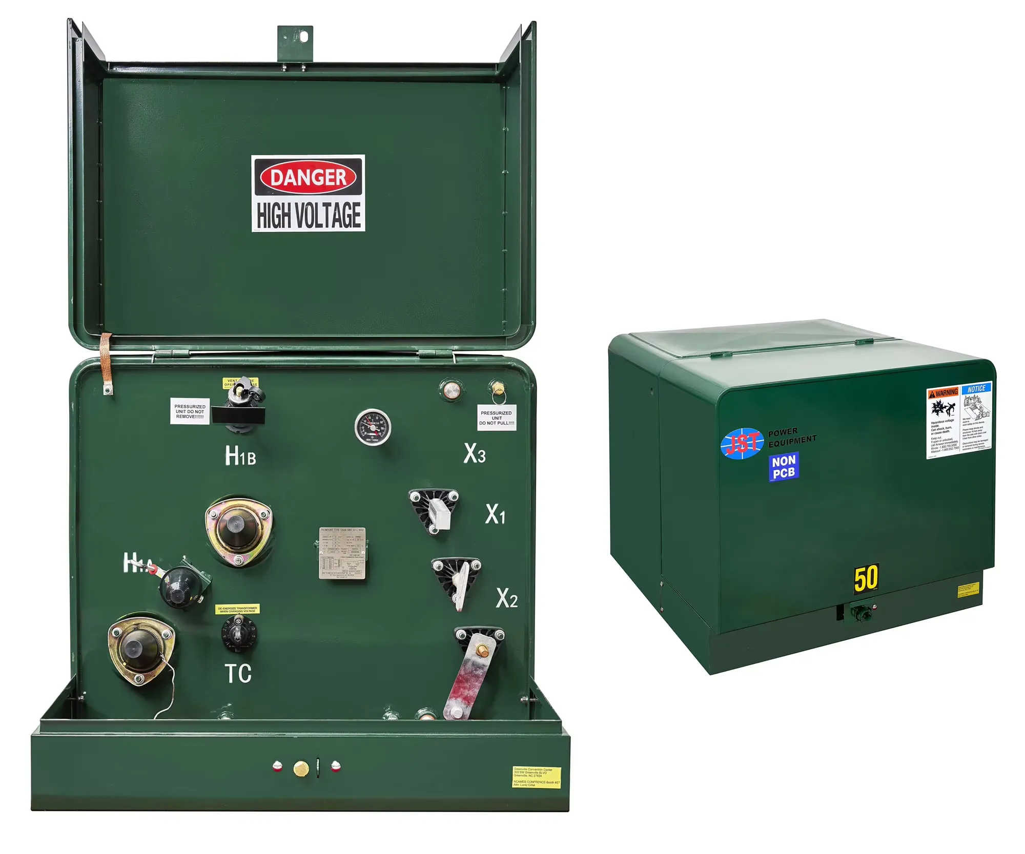 Pad Mounted Transformer 120/240V by SHZHEL 2
