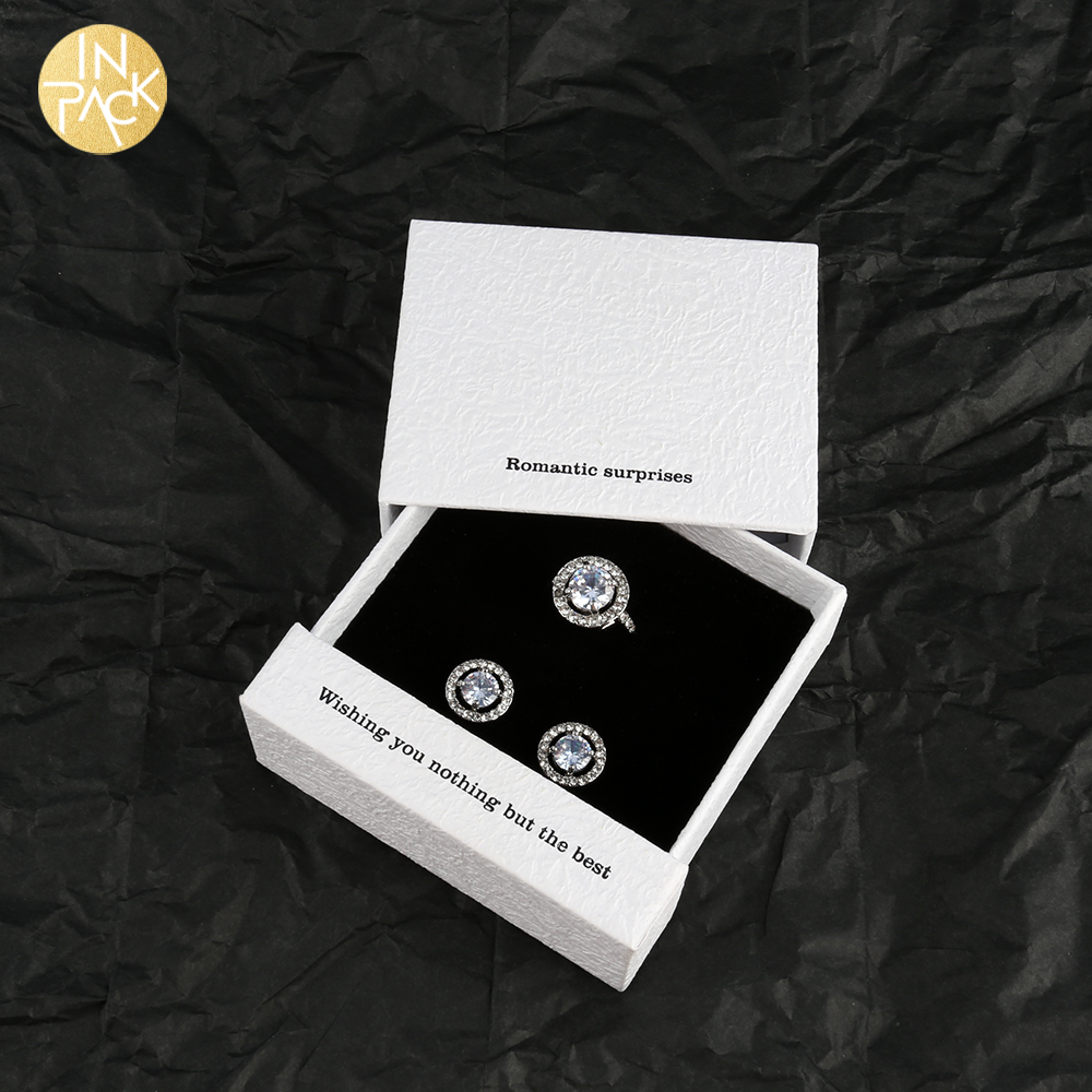 Wholesale Pink Velvet Jewelry Box for Necklace, Luxury Cardboard Gift Packaging 6