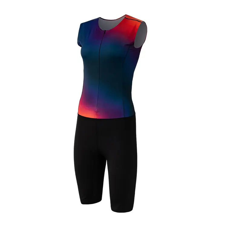 Wholesale Customizable Unisex Speed Skating Skin Suit Comfortable Breathable Speed Skating Racing Tights For Adults 1