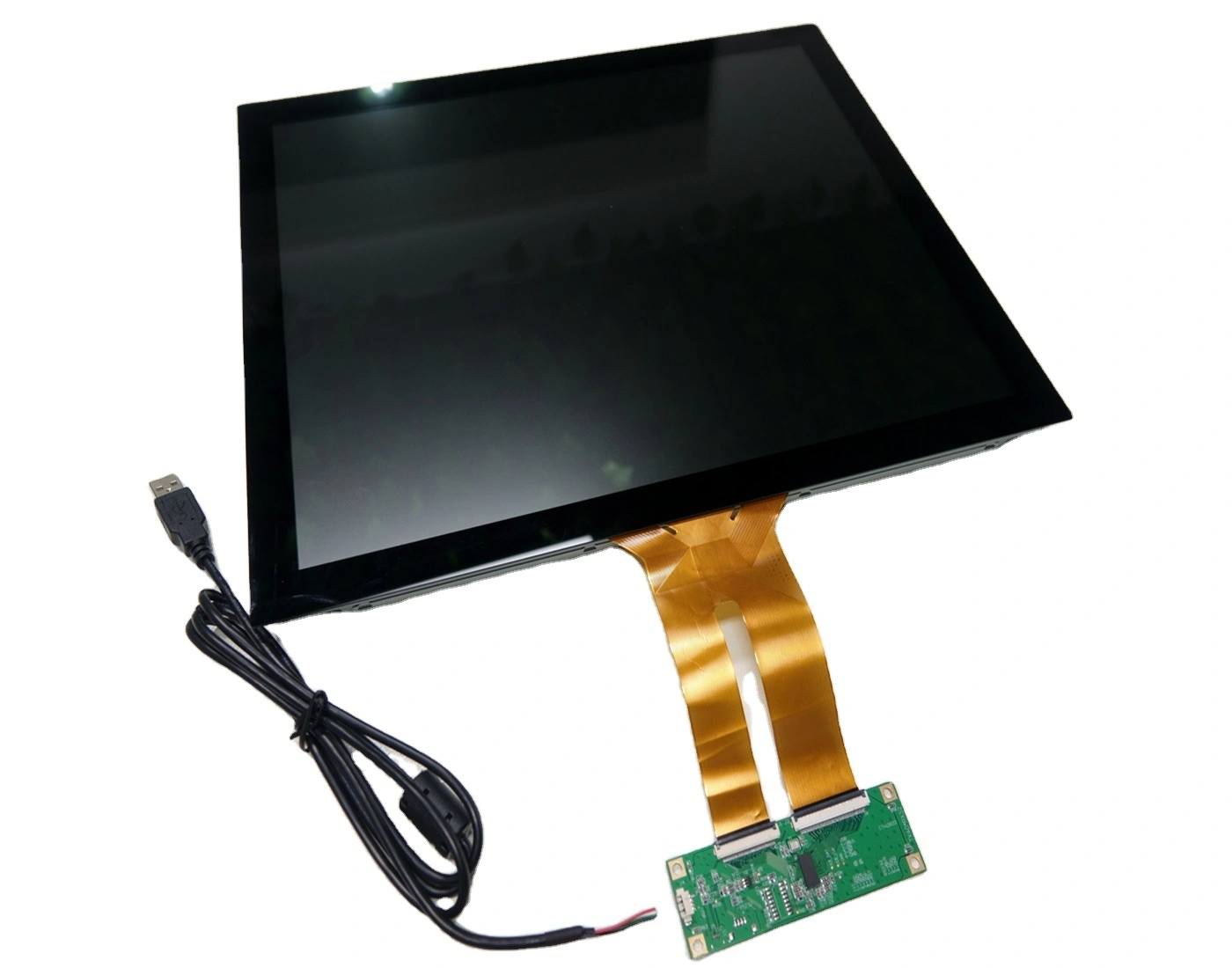 17 Inch 5x4 Tft Lcd Display + 17 Usb Pcap Touch Screen For Raspberry Pi Industrial Smart Home Medical Car Charging Logistics 1