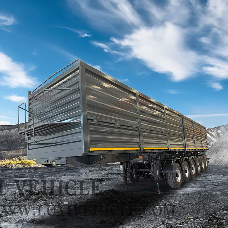 6 Assie Side Tipper semi-remorque | Luyi 1