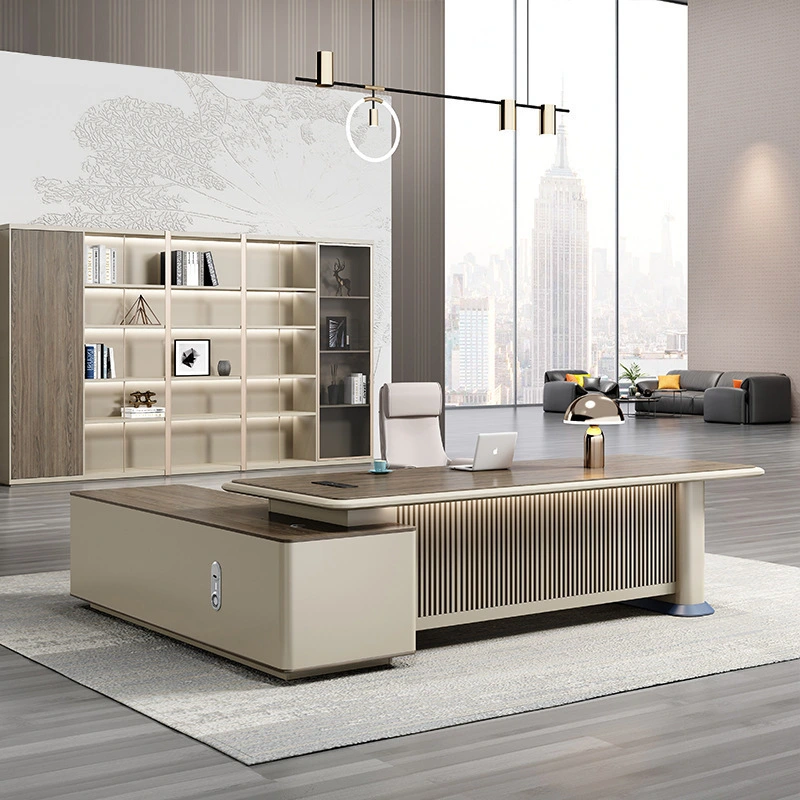 Modern design Executive Office desk, custom made commercial furniture 1
