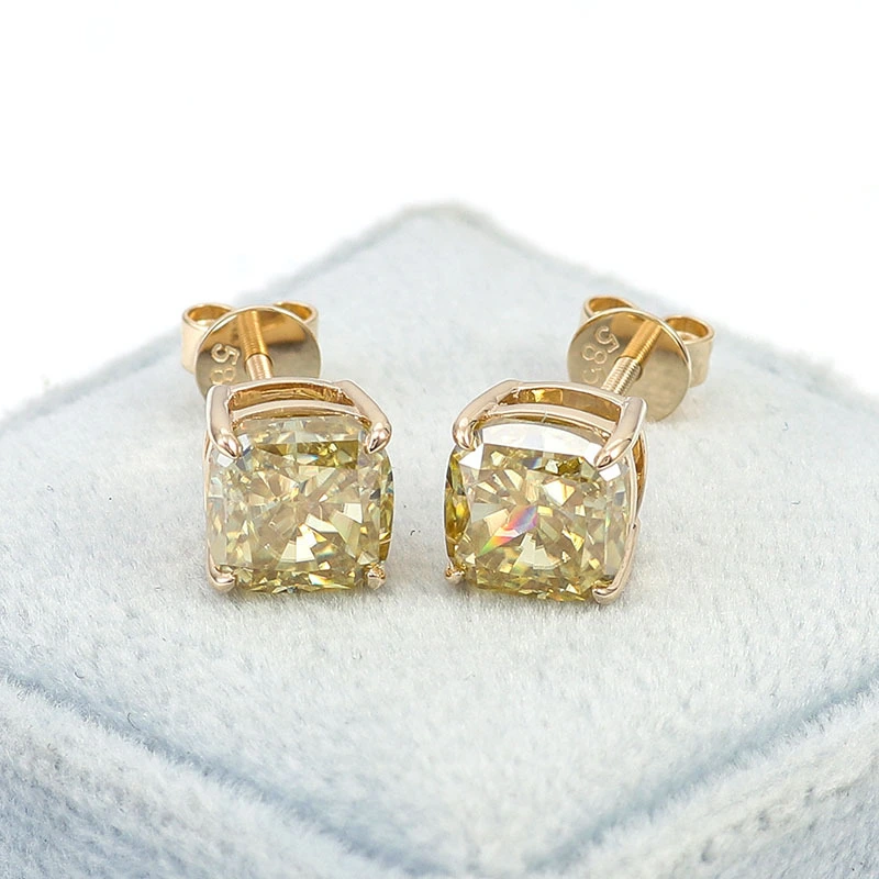 Joyas finas para mujeres de 14k oro amarillo de 2 quilates Fancy 1