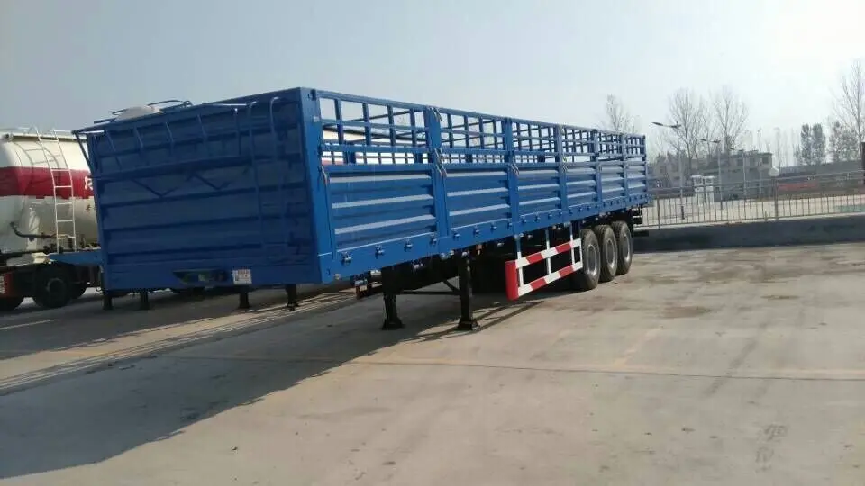 Trailer with Fence 10 by KDZG Trailer Truck 3