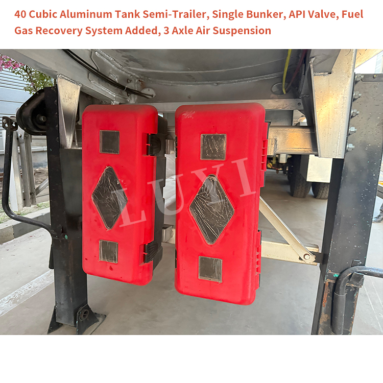40000 litros de acero Fuel Oil Semirrailer | Luyi 6