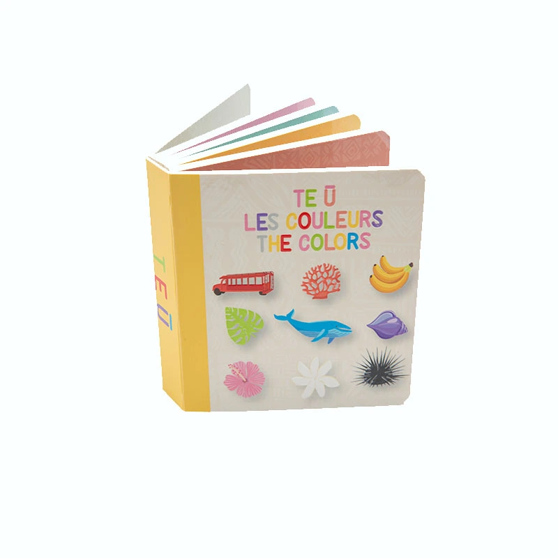 Impression de livres cartonnés personnalisés en usine pour enfants 1